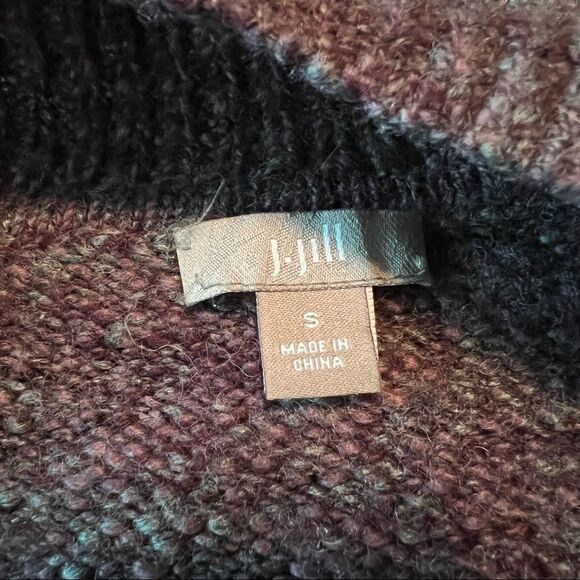 J. Jill wool & alpaca blend purple vest - Picture 3 of 10